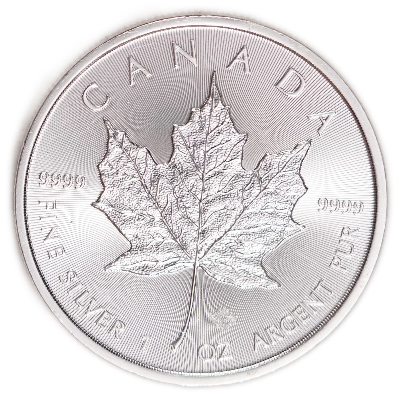 Canada - 5 Dollars 2022, Silver Maple Leaf - .9999 Silver, 31.11 g (Approximately 31.1 g of Pure Silver, 1 Ounce) - 1 0