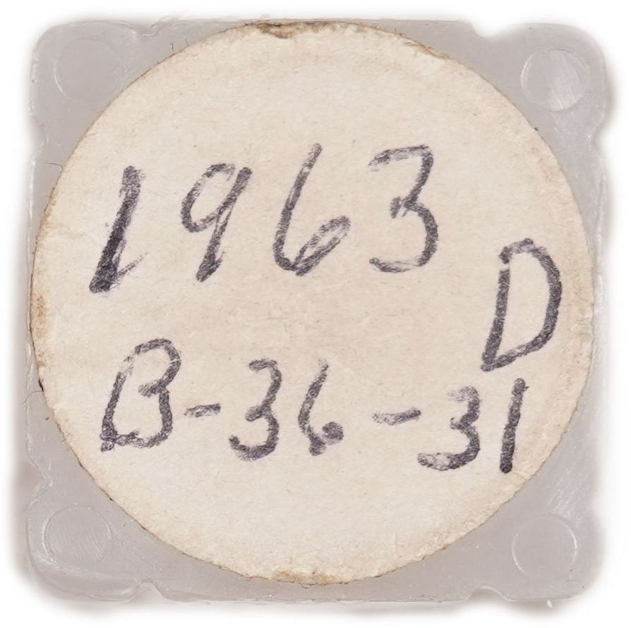 United States - Group of 38 Roosevelt Dimes, 1963-D - Silver 900, 95.28 g (Approx. 85.75 g Pure Silver, Approx. ... - 1 2