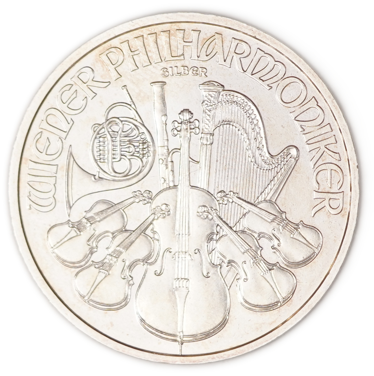 Austria - 1.50 Euro 2023 - Vienna Philharmonic - Silver 999, 1oz (31.1g Pure Silver) - 1 0