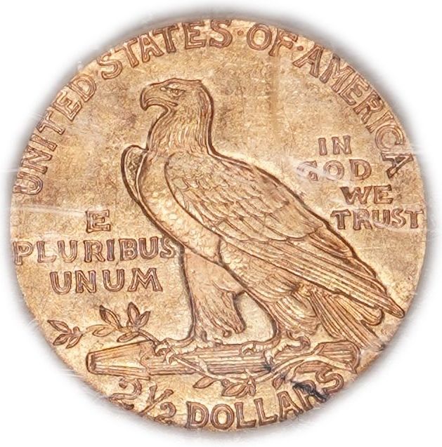 United States - 1929 Indian Head Quarter Eagle, $2.50 Gold Coin - Gold 900, 4.18 g (Approx. 3.76 g Pure Gold ... - 1 1