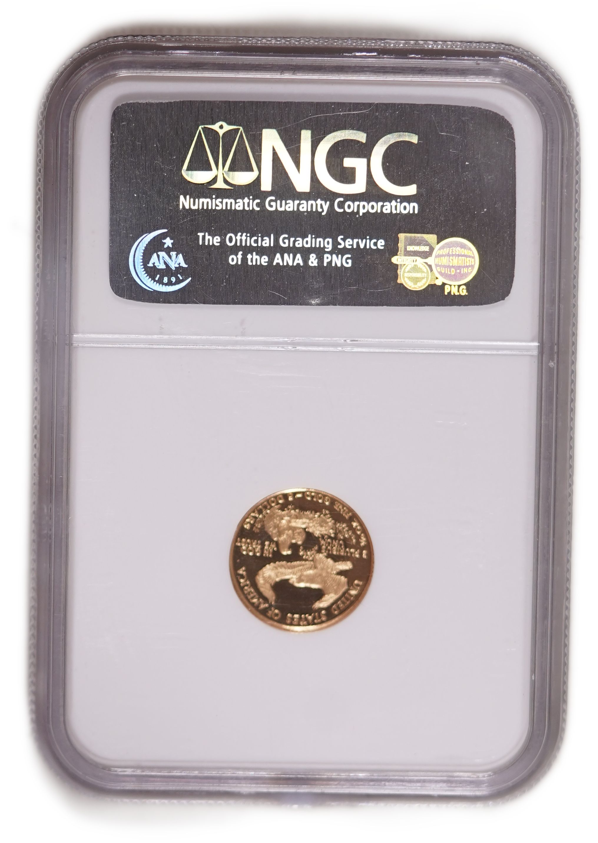 United States - 5 Dollars 1992 P - American Gold Eagle - Gold 916.7, 3.39g (3.11g Pure Gold, 1/10 oz.) - NGC PF 69 ... - 1 3