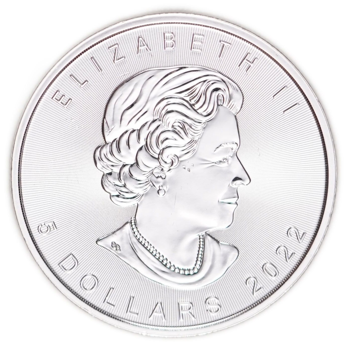Canada - 5 Dollars 2022, Silver Maple Leaf - .9999 Silver, 31.11 g (Approximately 31.1 g of Pure Silver, 1 Ounce) - 1 1