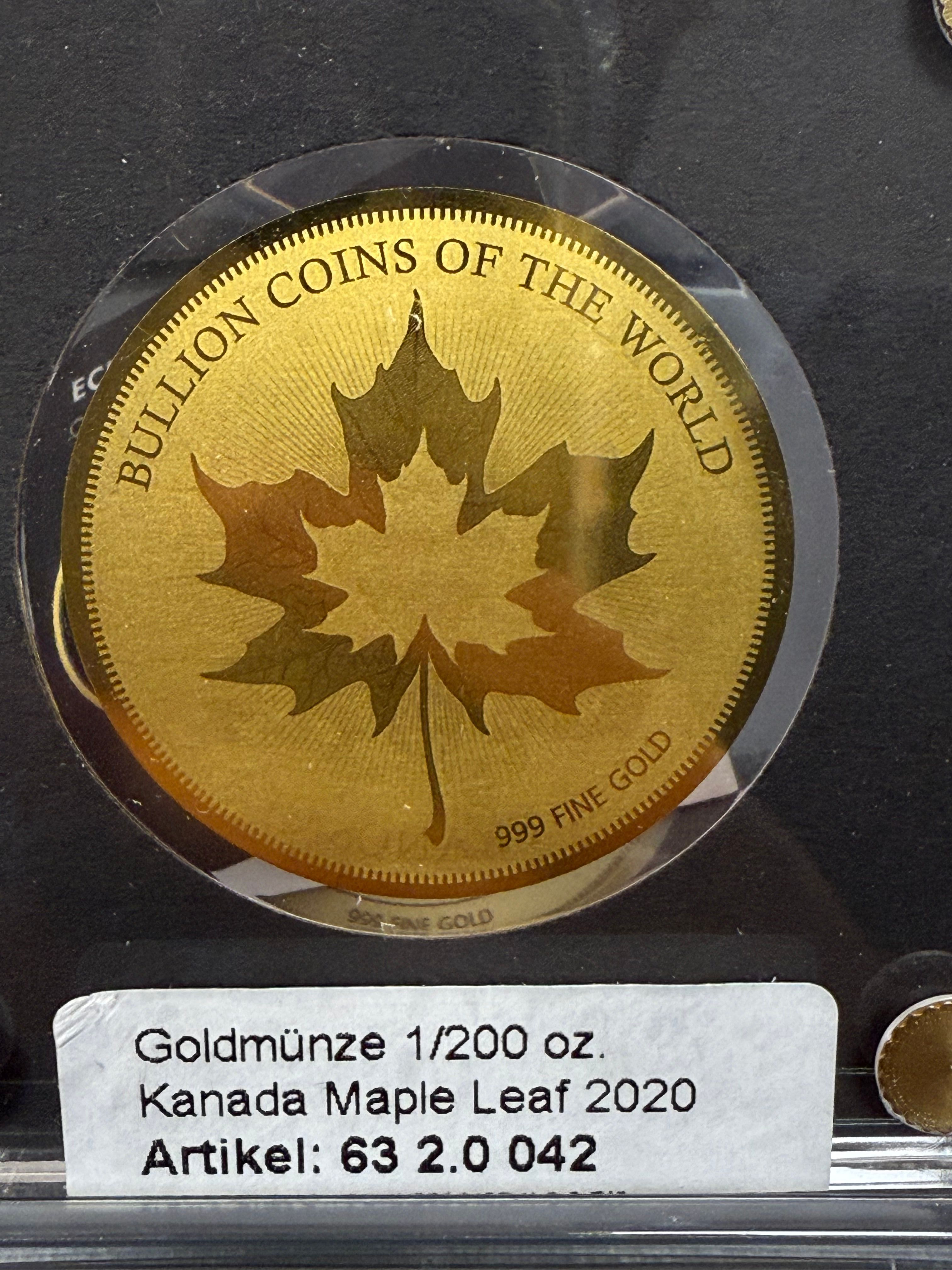Chad - “Bullion Coins of the World” Series 2020 - 6 Gold .999 Coins - 5×5,000 CFA Francs and One 3,000 CFA Francs - ... - 1 13