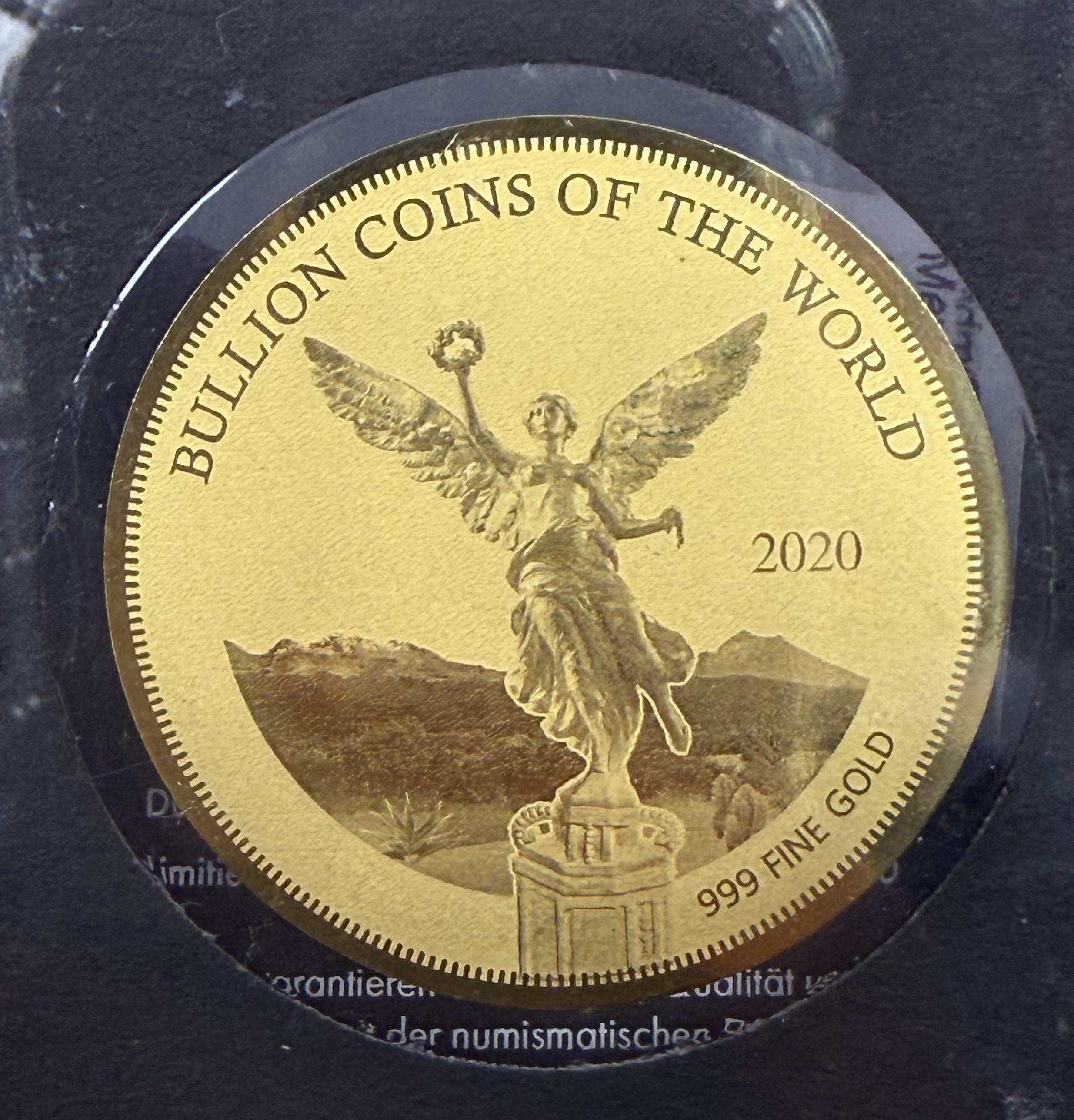 Chad - “Bullion Coins of the World” Series 2020 - 6 Gold .999 Coins - 5×5,000 CFA Francs and One 3,000 CFA Francs - ... - 1 5