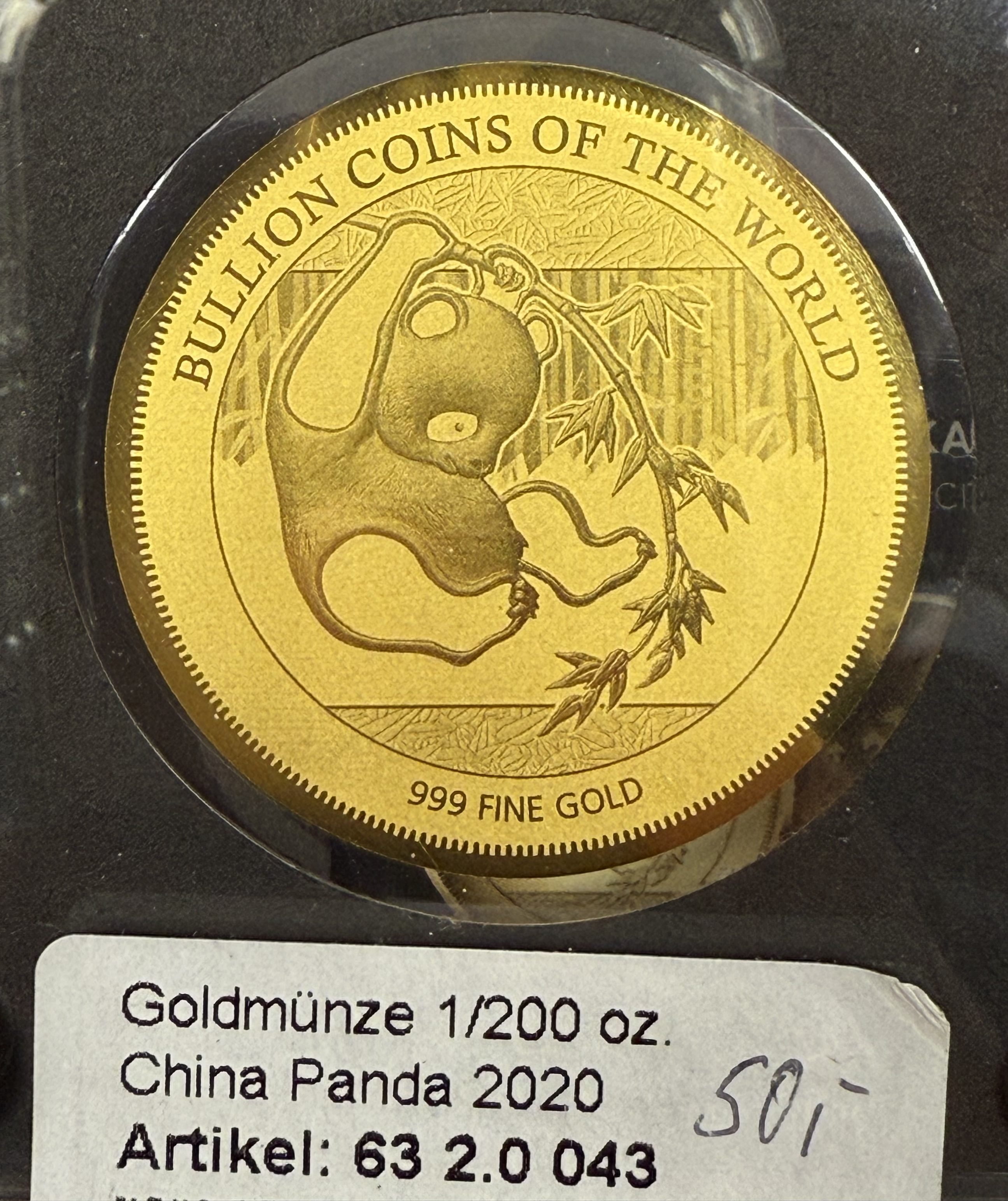 Chad - “Bullion Coins of the World” Series 2020 - 6 Gold .999 Coins - 5×5,000 CFA Francs and One 3,000 CFA Francs - ... - 1 7