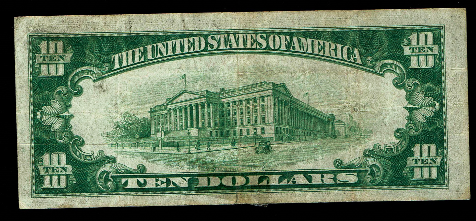 United States - $10 1934 Federal Reserve Note, Federal Reserve Bank of New York - 1 1