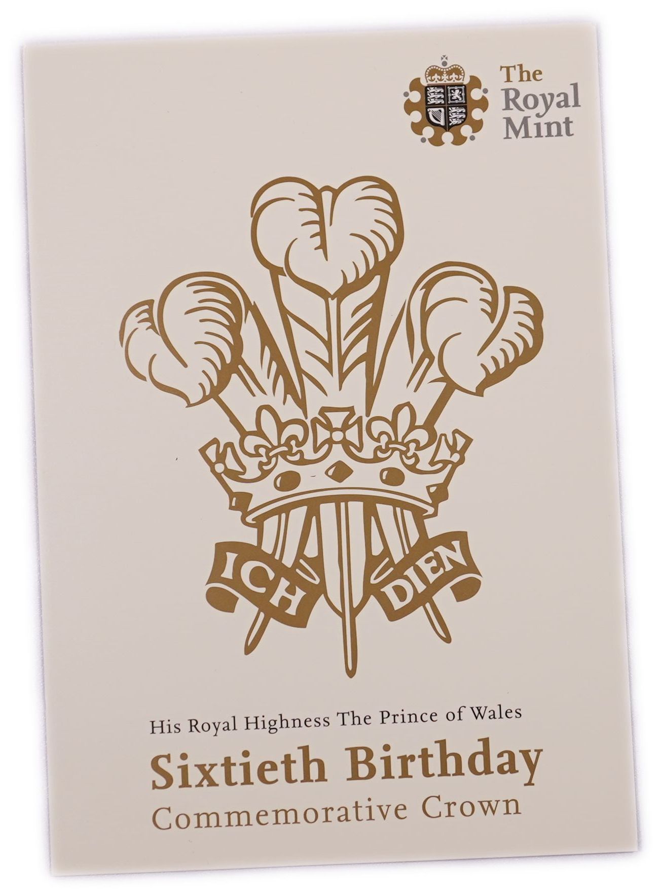 Great Britain - Set of 2 2008 £5 Coins - 60th Birthday of the Prince of Wales - Official Royal Mint Presentation ... - 1 7