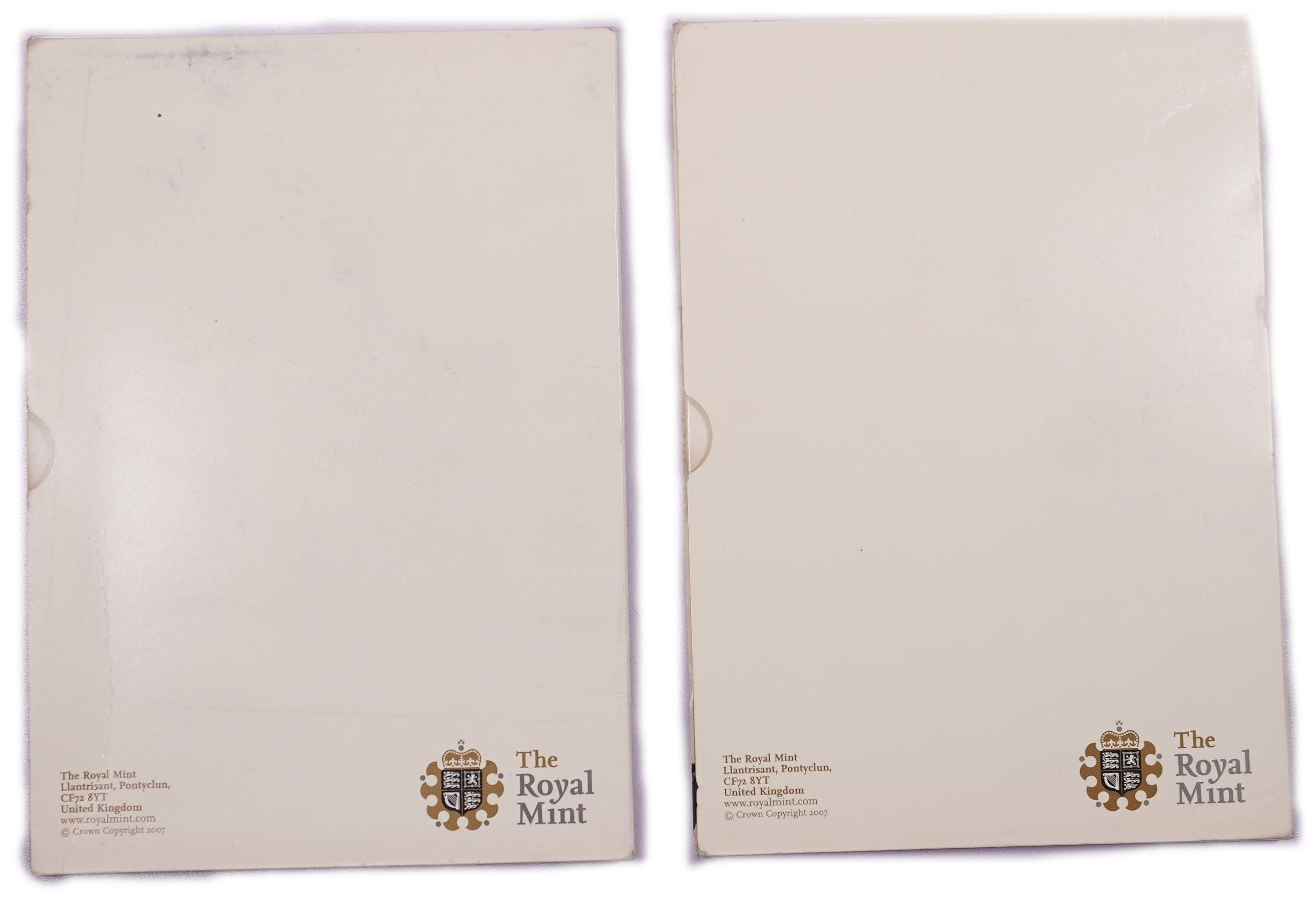 Great Britain - Set of 2 2008 £5 Coins - 60th Birthday of the Prince of Wales - Official Royal Mint Presentation ... - 1 12