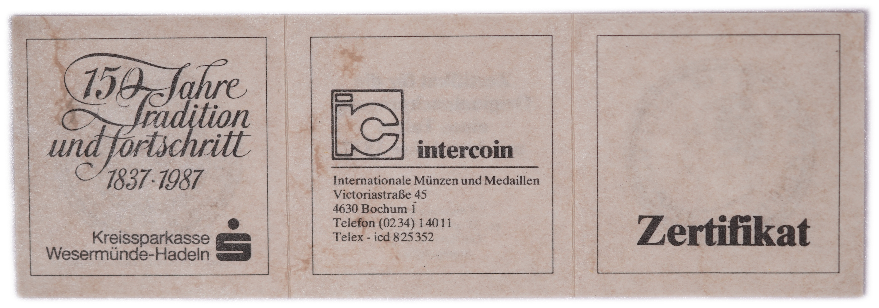 Germany - Official Restrike of the 1837 Kingdom of Hanover Thaler, Intercoin 1987 Issue, .999 Fine Silver Medal, 17 ... - 1 6