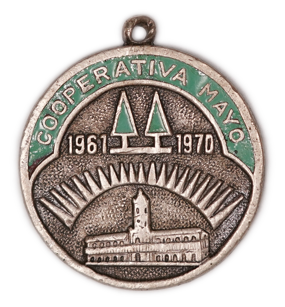 Judaica / Zionism - Argentina - Cooperativa Mayo Medal, 1961-1970 - Building and Emblems - 1 0