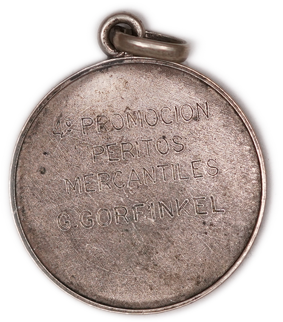 Judaica / Zionism - Argentina - Asociación Israelita David Wolfsohn Medal - 4th Class, Commercial Experts - G. ... - 1 1