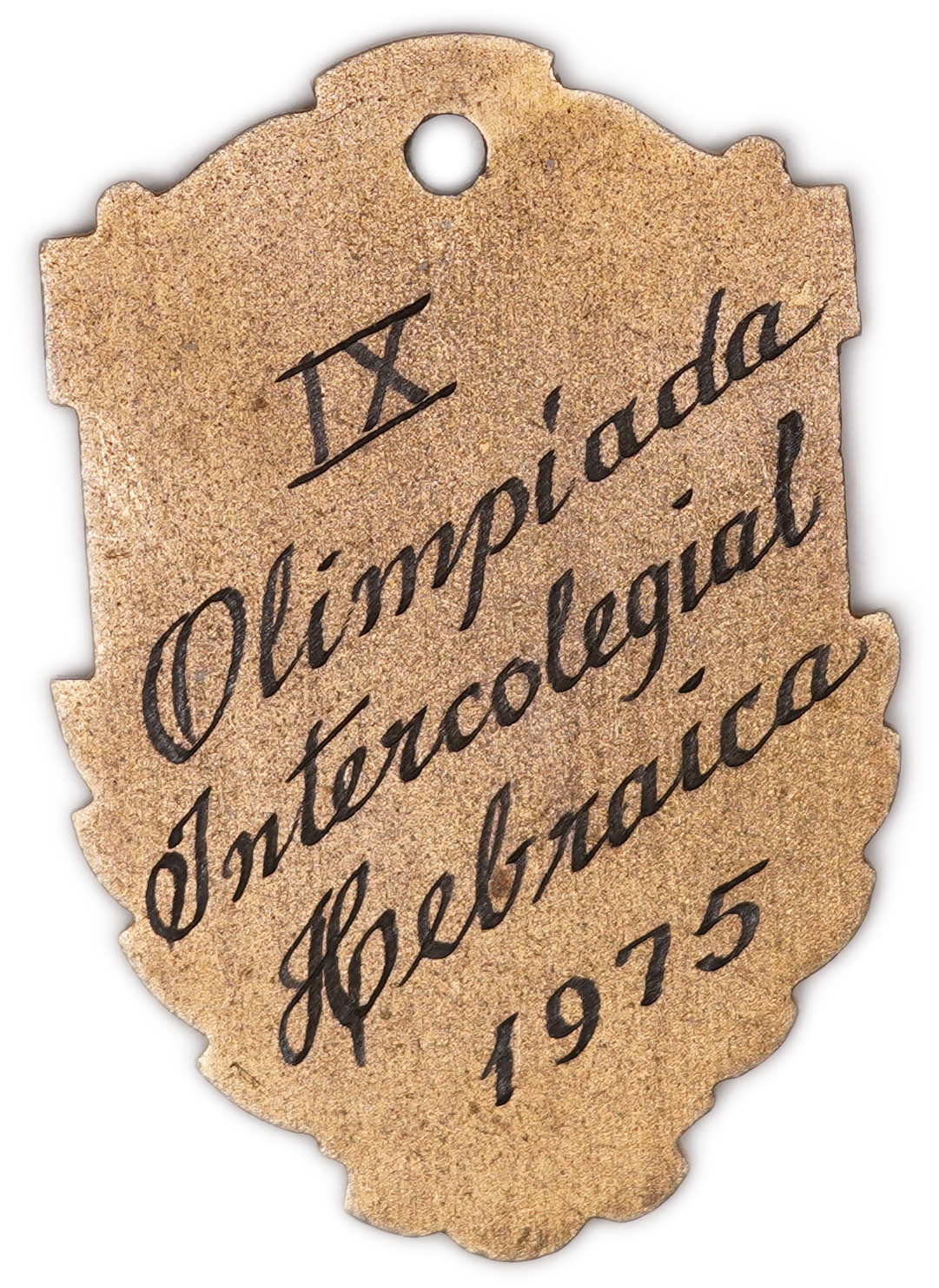 Argentine Sports Medal - IX Olimpiada Intercolegial Hebraica - Hebraica Inter-School Olympiad - 1975 - Swimming - 1 1