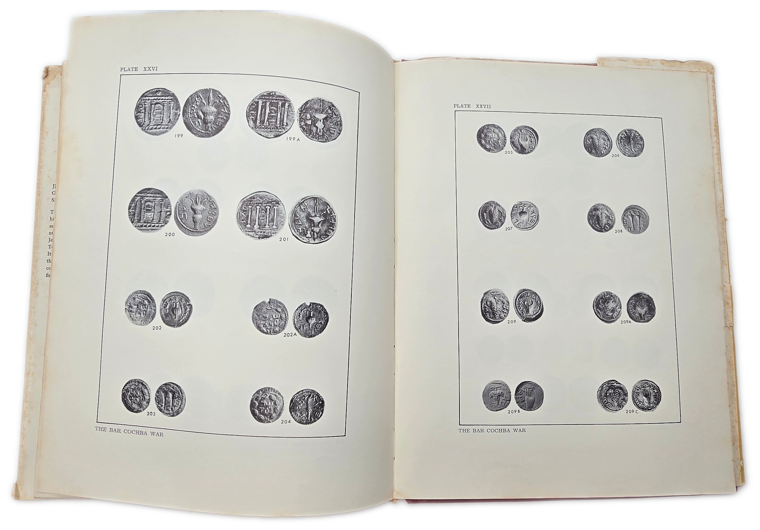 Numismatic Literature - Jewish Coins of the Second Temple Period by Ya'akov Meshorer, Hardcover - 1 9