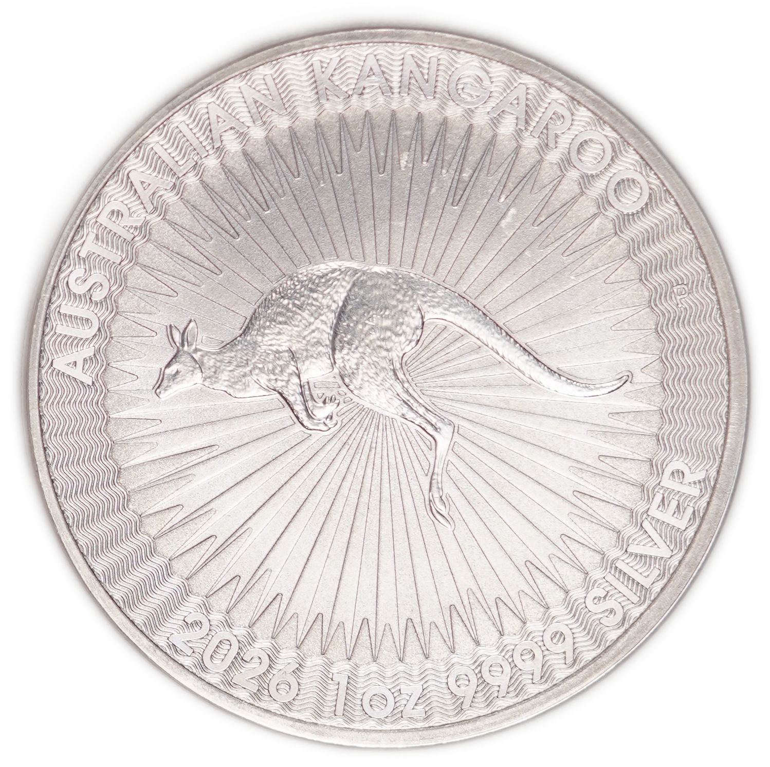 Australia - 1 Dollar 2026 - Australian Kangaroo - .9999 Silver, 1 Troy Ounce (31.1 g), Perth Mint - 1 1