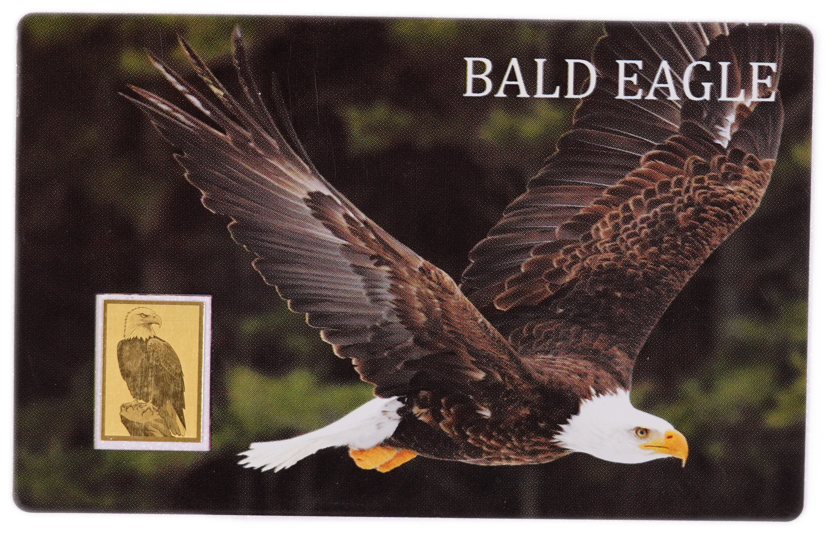 The buyer's premium on this gold item is only 10%.
Lot of 4 miniature "Bald Eagle" gold bars ... - 1 6
