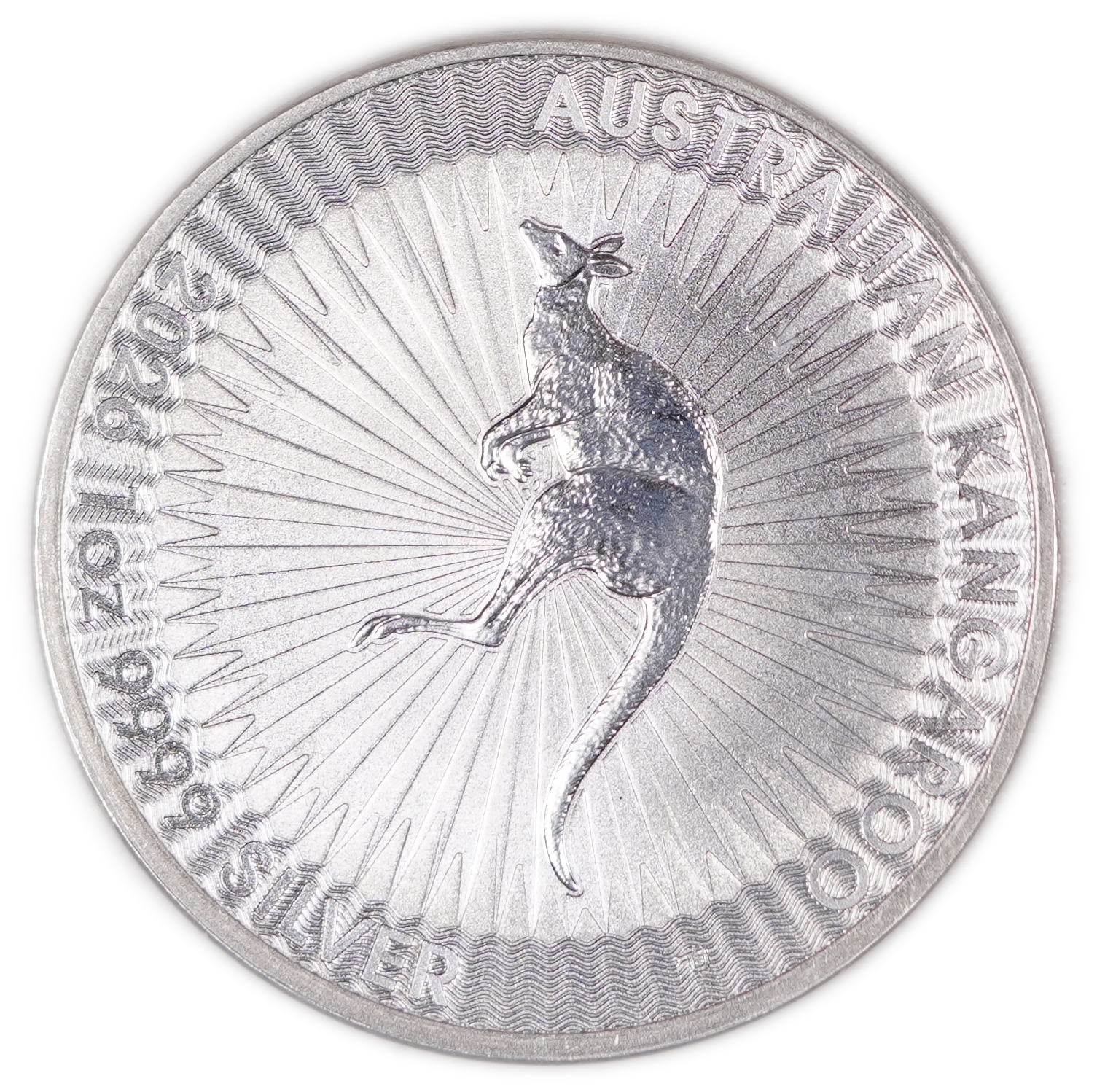 Australia - 1 Dollar 2026 - Australian Kangaroo - .9999 Silver, 1 Troy Ounce (31.1 g), Perth Mint - 1 1