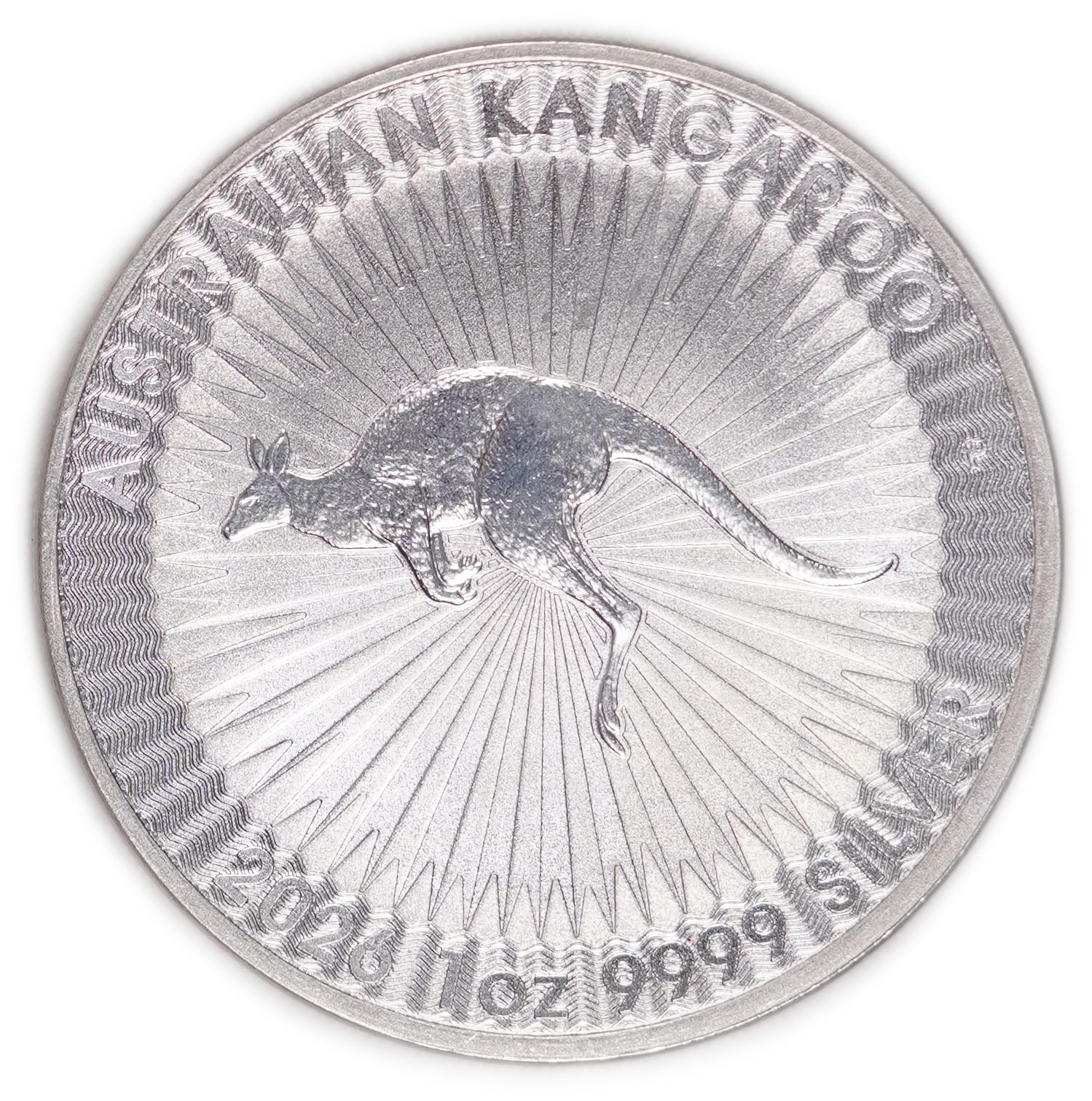 Australia - 1 Dollar 2026 - Australian Kangaroo - .9999 Silver, 1 Troy Ounce (31.1 g), Perth Mint - 1 1