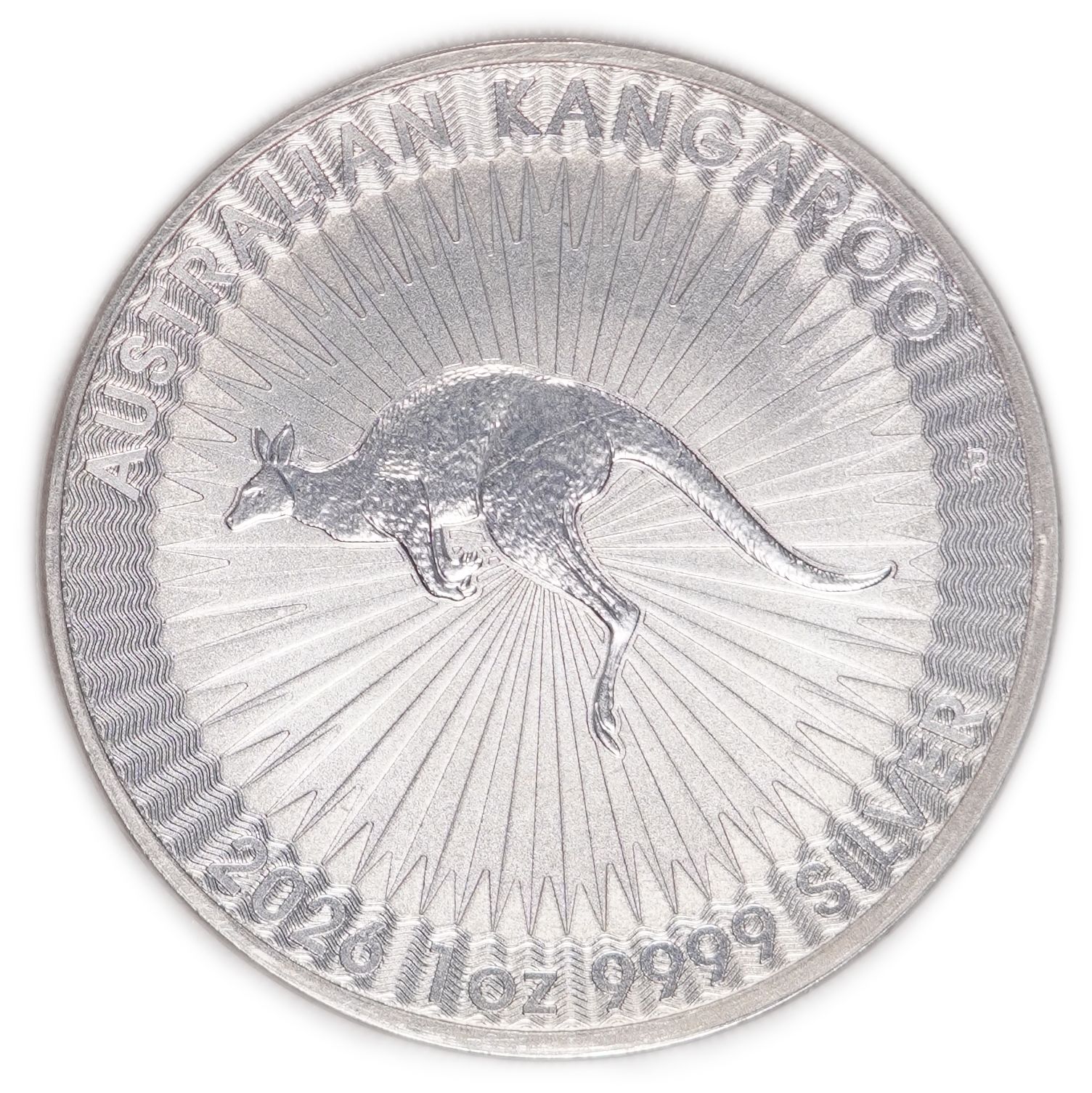 Australia - 1 Dollar 2026 - Australian Kangaroo - .9999 Silver, 1 Troy Ounce (31.1 g), Perth Mint - 1 1