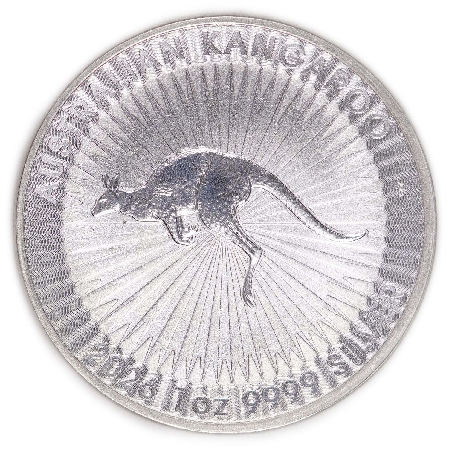 Australia - 1 Dollar 2026 - Australian Kangaroo - .9999 Silver, 1 Troy Ounce (31.1 g), Perth Mint - 1 1