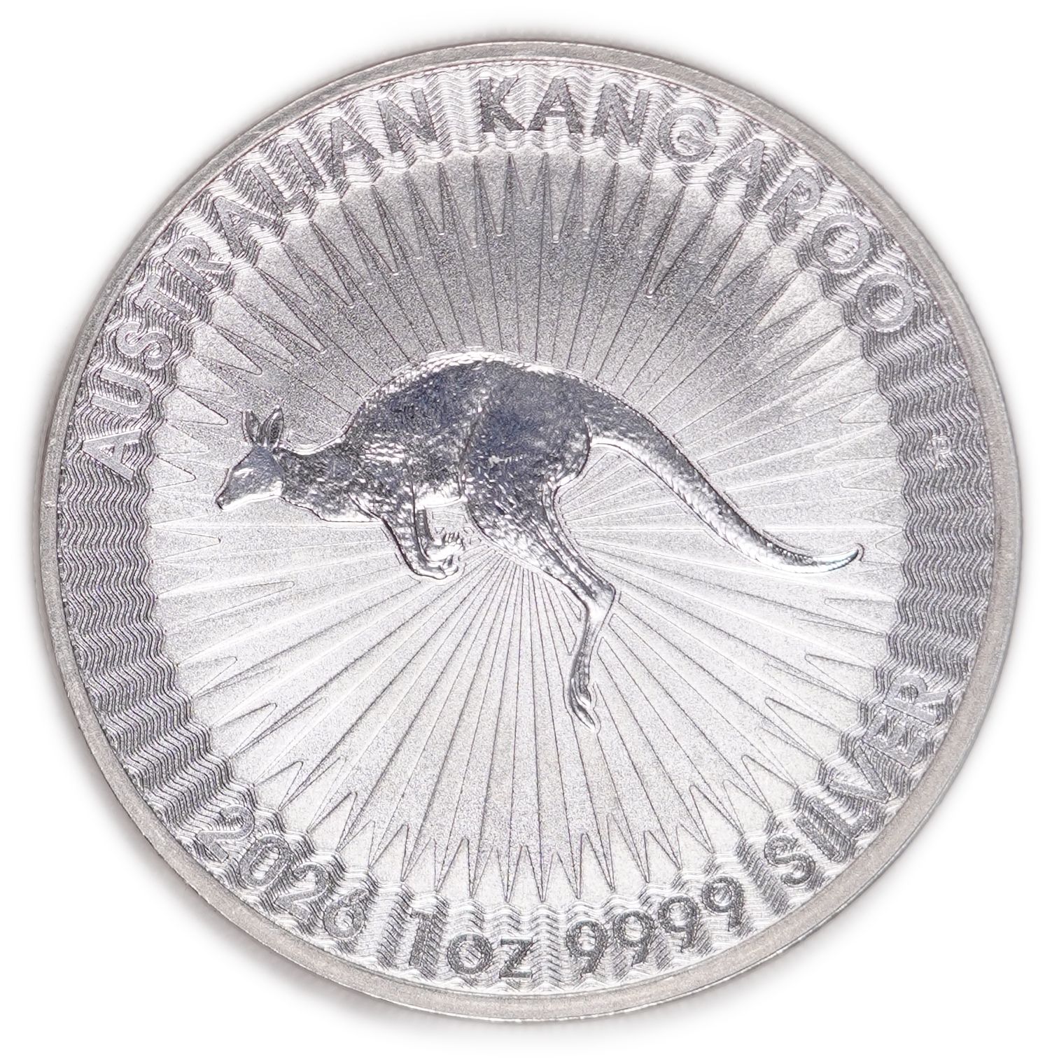 Australia - 1 Dollar 2026 - Australian Kangaroo - .9999 Silver, 1 Troy Ounce (31.1 g), Perth Mint - 1 1