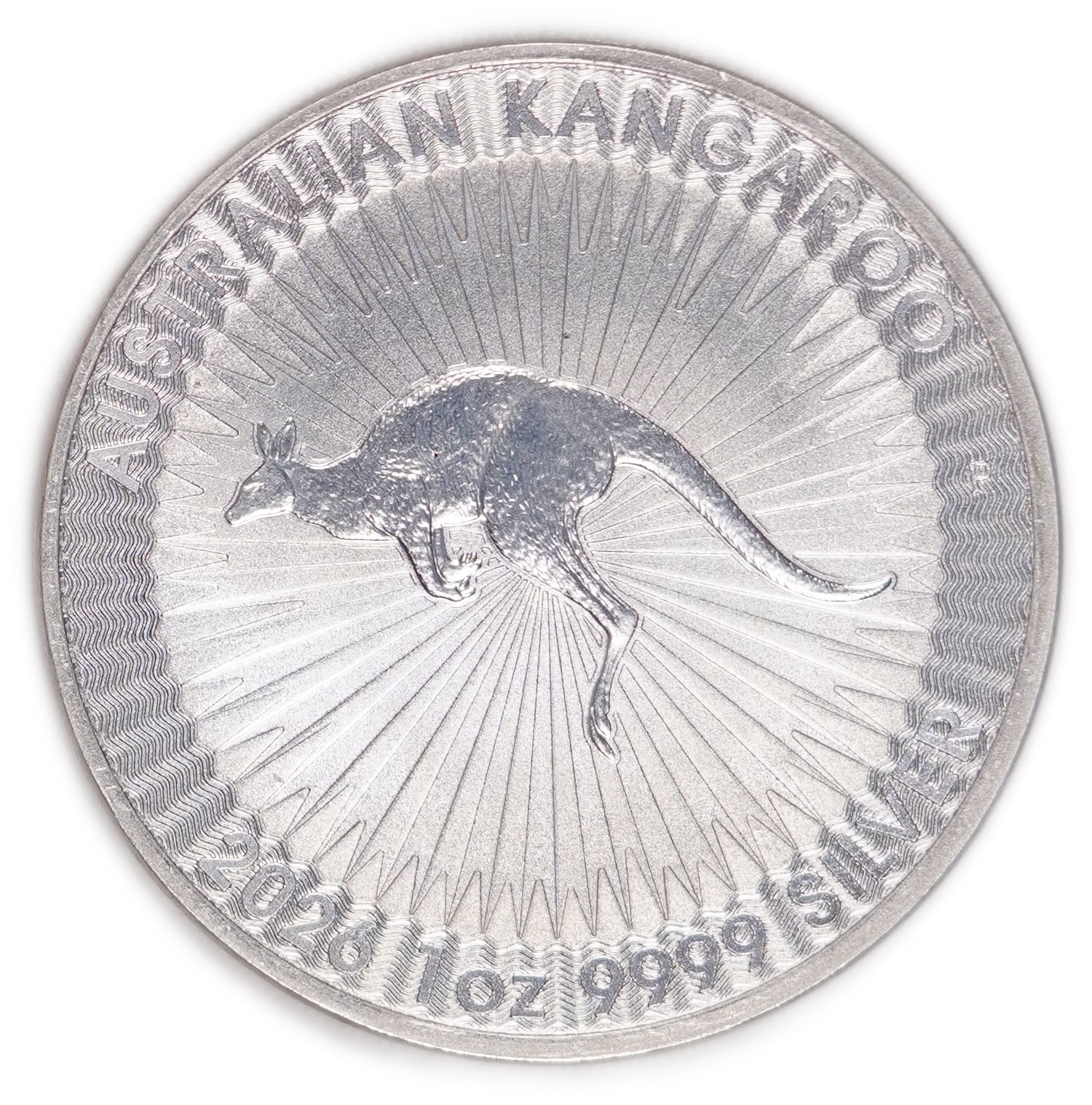 Australia - 1 Dollar 2026 - Australian Kangaroo - .9999 Silver, 1 Troy Ounce (31.1 g), Perth Mint - 1 1