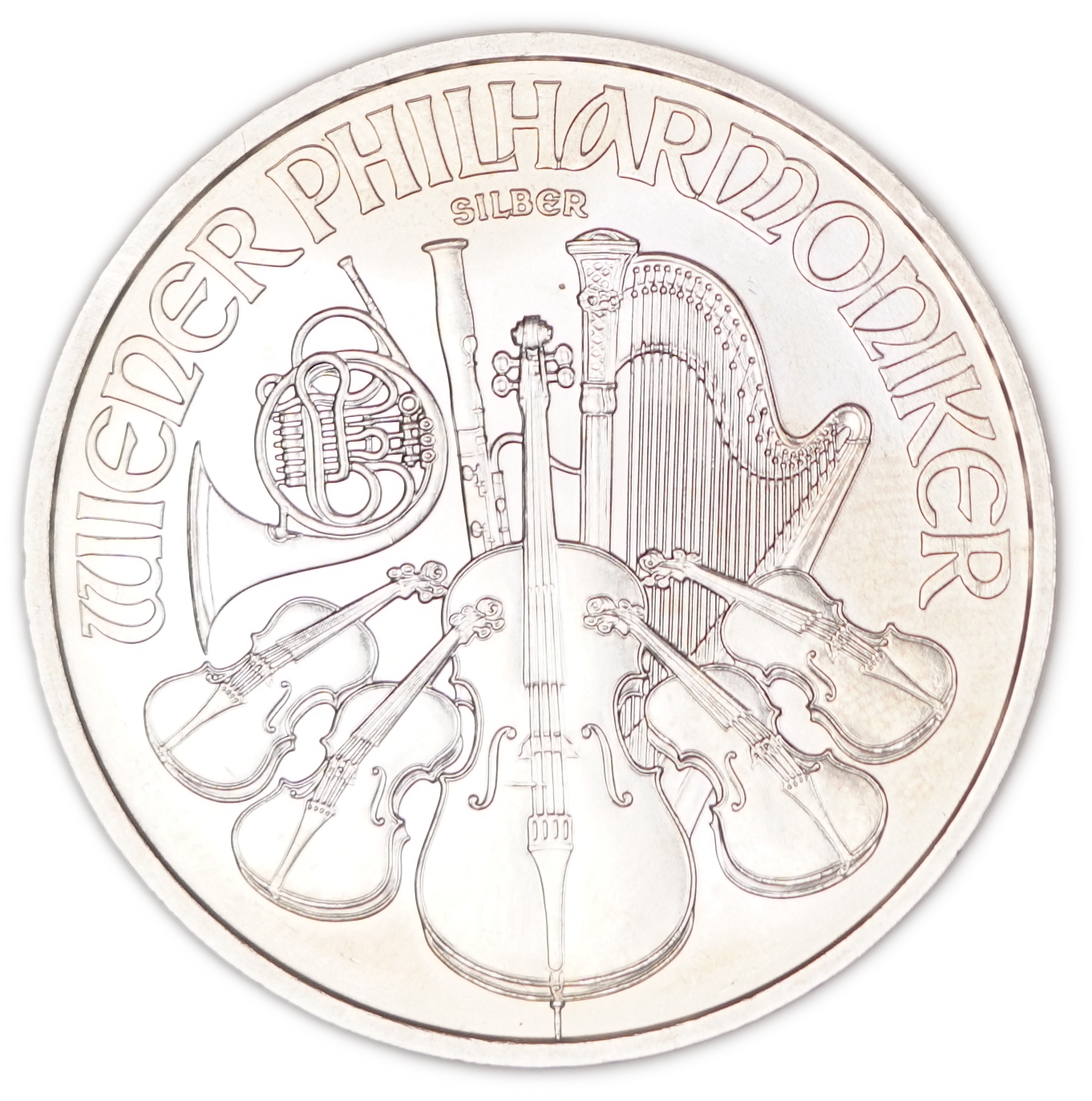 Austria - 1.50 Euro 2026 - Vienna Philharmonic - .999 Silver, 1 Troy Ounce (31.1 g) - 1 1