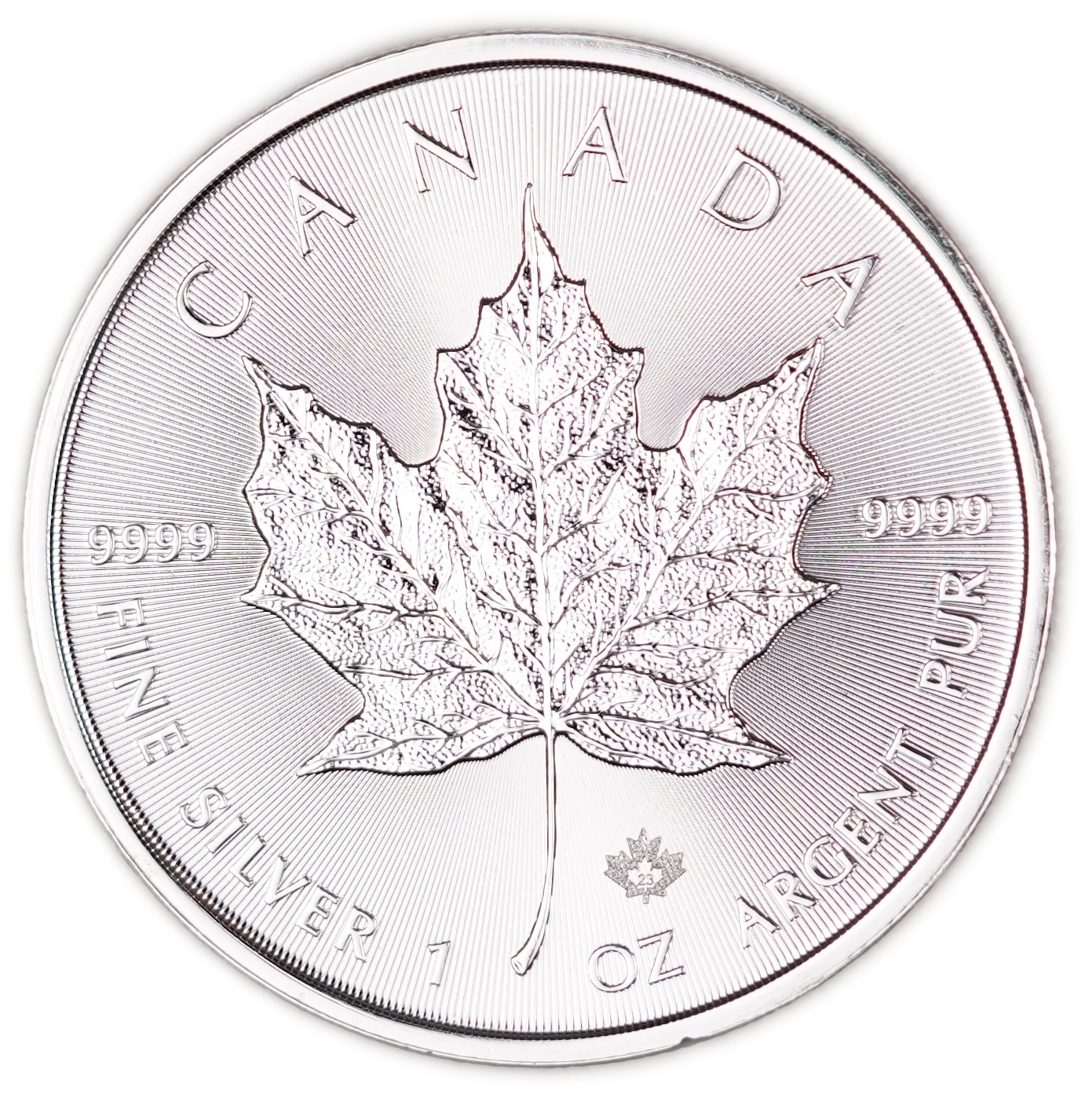Canada - 5 Dollars 2023 - Silver Maple Leaf - Queen Elizabeth II Memorial 1952-2022 - .9999 Silver, 1 Troy Ounce ...