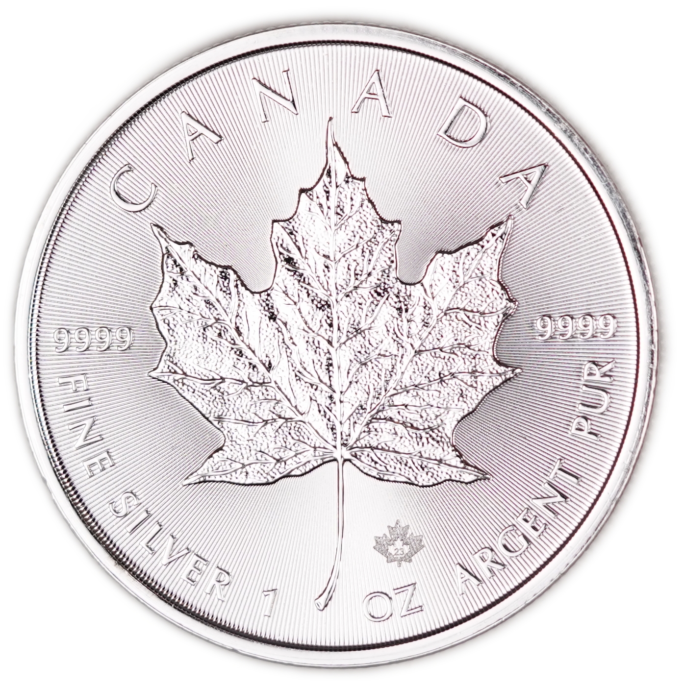 Canada - 5 Dollars 2023 - Silver Maple Leaf - Queen Elizabeth II Memorial 1952-2022 - .9999 Silver, 1 Troy Ounce ...