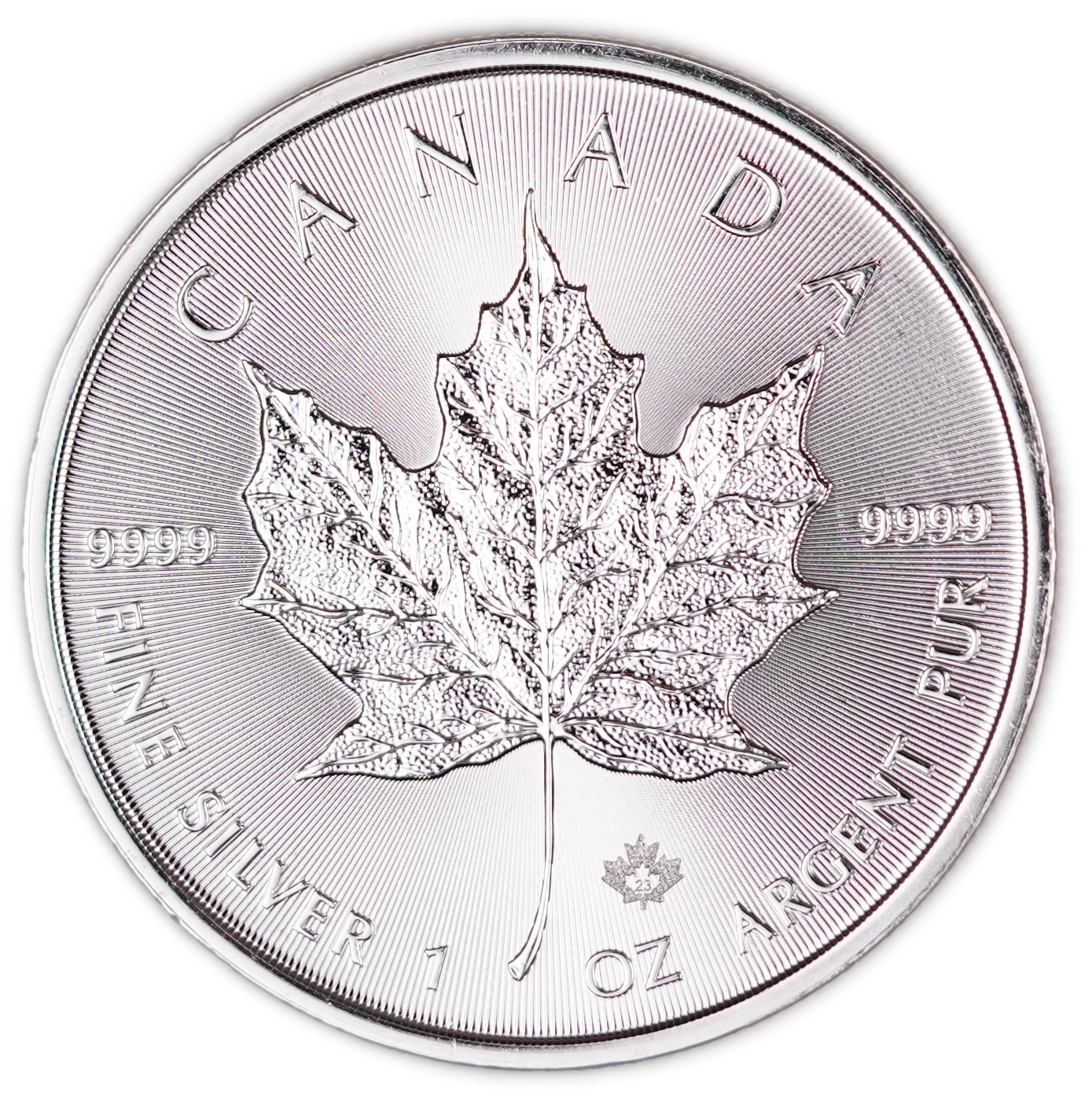 Canada - 5 Dollars 2023 - Silver Maple Leaf - Queen Elizabeth II Memorial 1952-2022 - .9999 Silver, 1 Troy Ounce ...