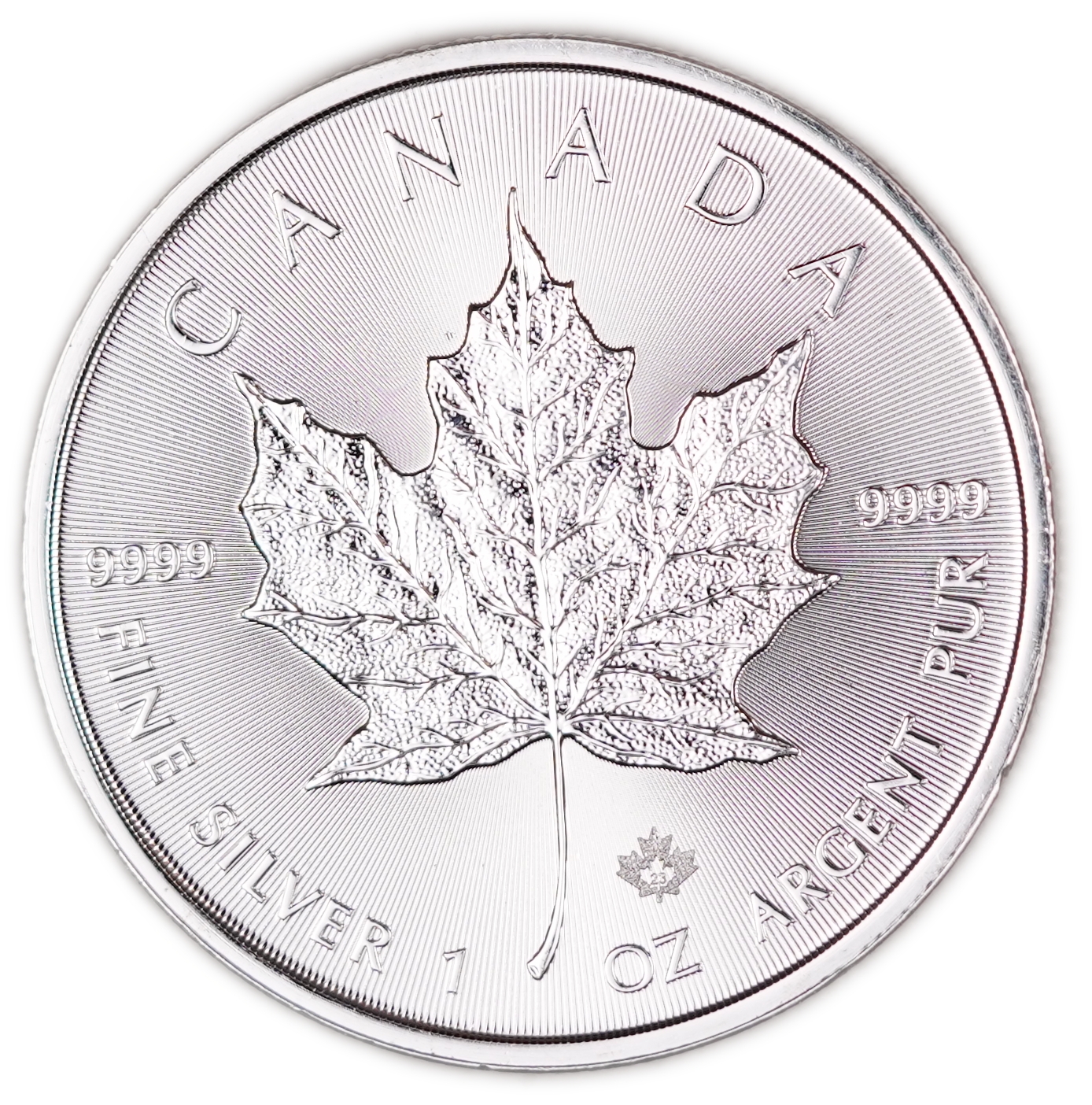Canada - 5 Dollars 2023 - Silver Maple Leaf - Queen Elizabeth II Memorial 1952-2022 - .9999 Silver, 1 Troy Ounce ...