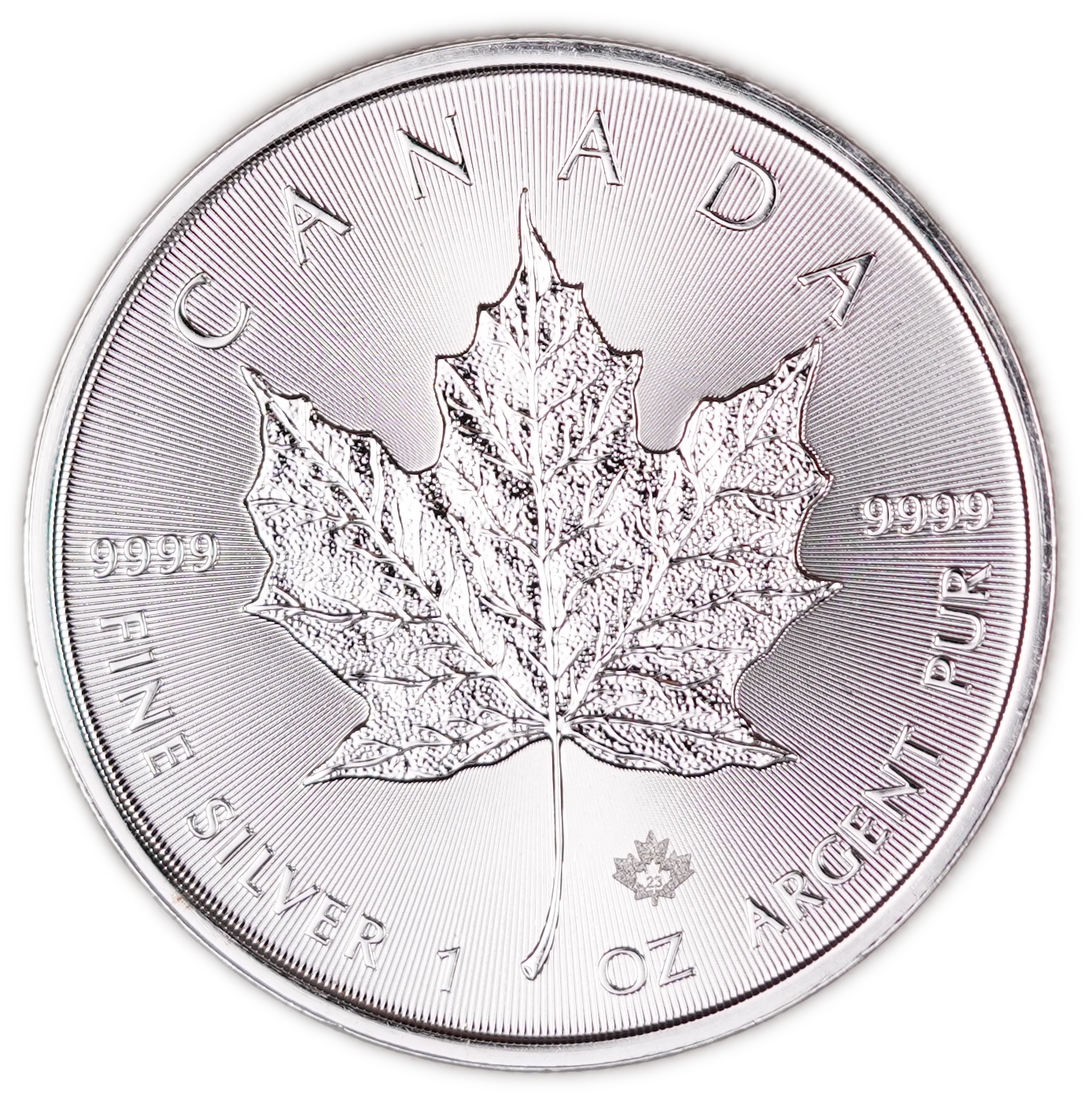 Canada - 5 Dollars 2023 - Silver Maple Leaf - Queen Elizabeth II Memorial 1952-2022 - .9999 Silver, 1 Troy Ounce ...