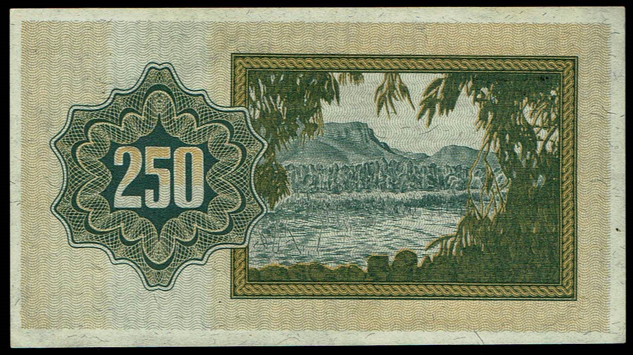 Israel - 250 Pruta 1953 - "Menorah at Left" - Prefix G - Eshkol-Ne'eman Signatures - UNC - KM# 13d - 1 1