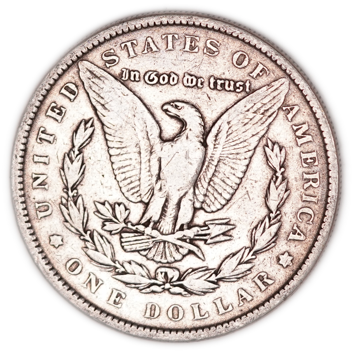 United States - 1888 Morgan $1 - Philadelphia Mint - .900 Silver, 26.29 g Gross Weight (23.66 g Net Silver, 0.7607 ... - 1 1