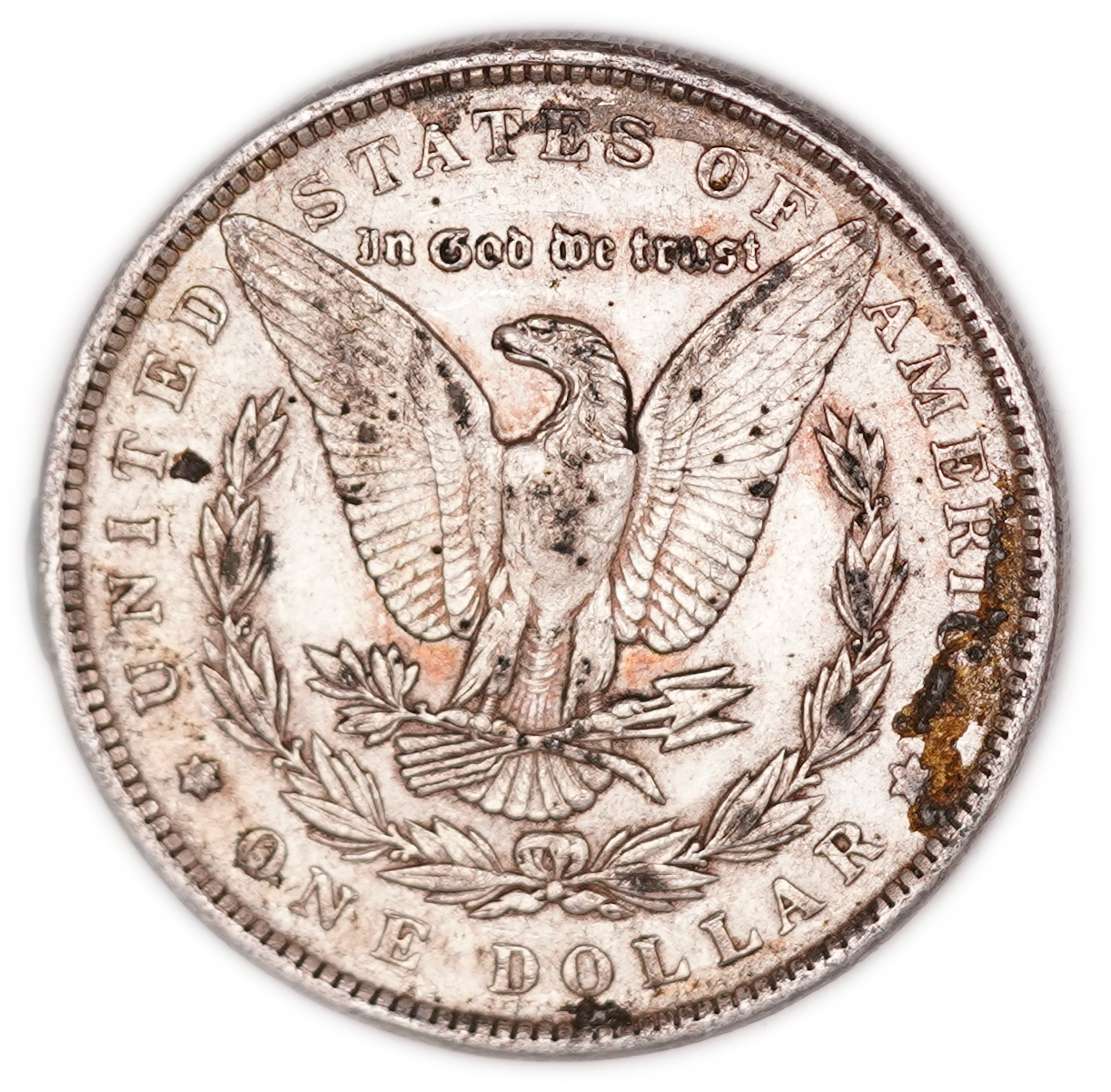 United States - 1891 Morgan $1 - Philadelphia Mint - .900 Silver, 26.71 g Gross Weight (24.04 g Net Silver, 0.7729 ... - 1 1