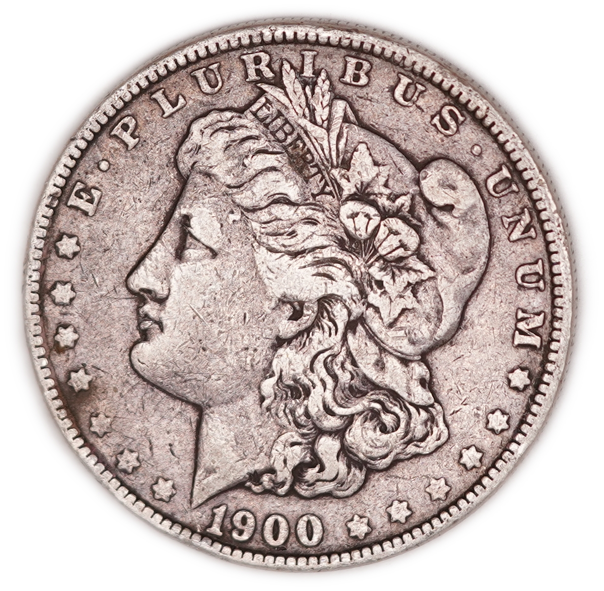 USA - 1900-O Morgan $1 - New Orleans Mint - .900 Silver, 26.47 g (23.82 g Net Silver, 0.7659 Troy Oz.) - KM#110 ... - 1 0