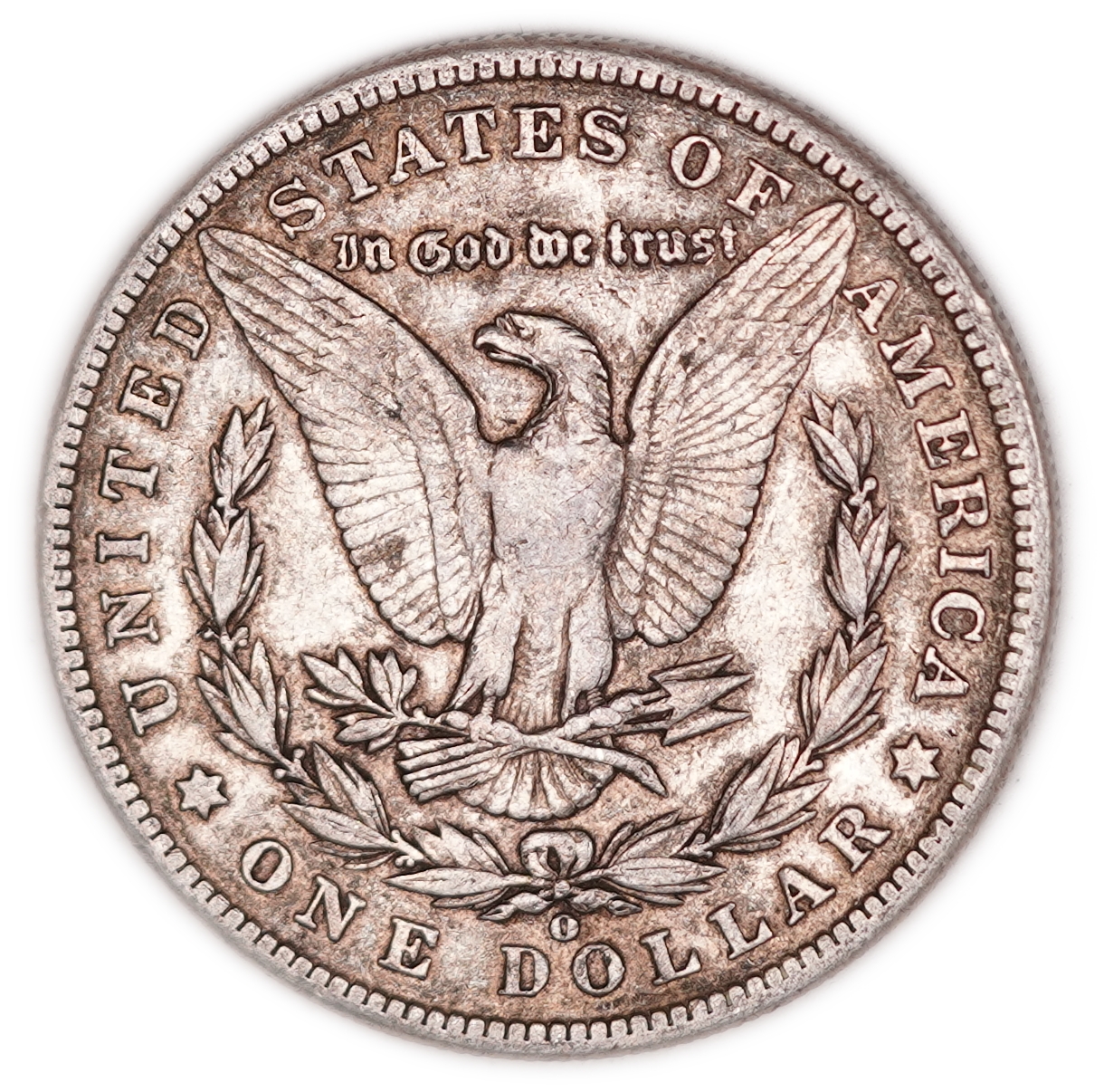 USA - 1901-O Morgan $1 - New Orleans Mint - .900 Silver, 26.52 g (23.87 g Net Silver, 0.7673 Troy Oz.) - KM#110 - 1 1