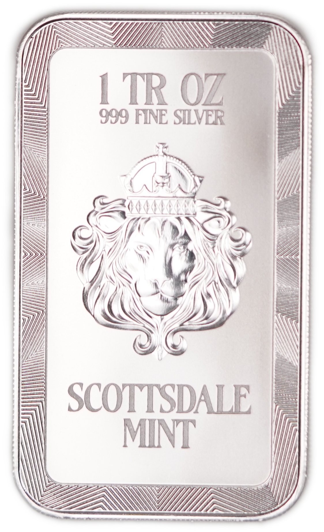 USA - 2024 “GHOST” Colorized Silver Bar - Monster Collection - Scottsdale Mint - .999 Silver, 1 Troy Ounce (31.1 g) ... - 1 1