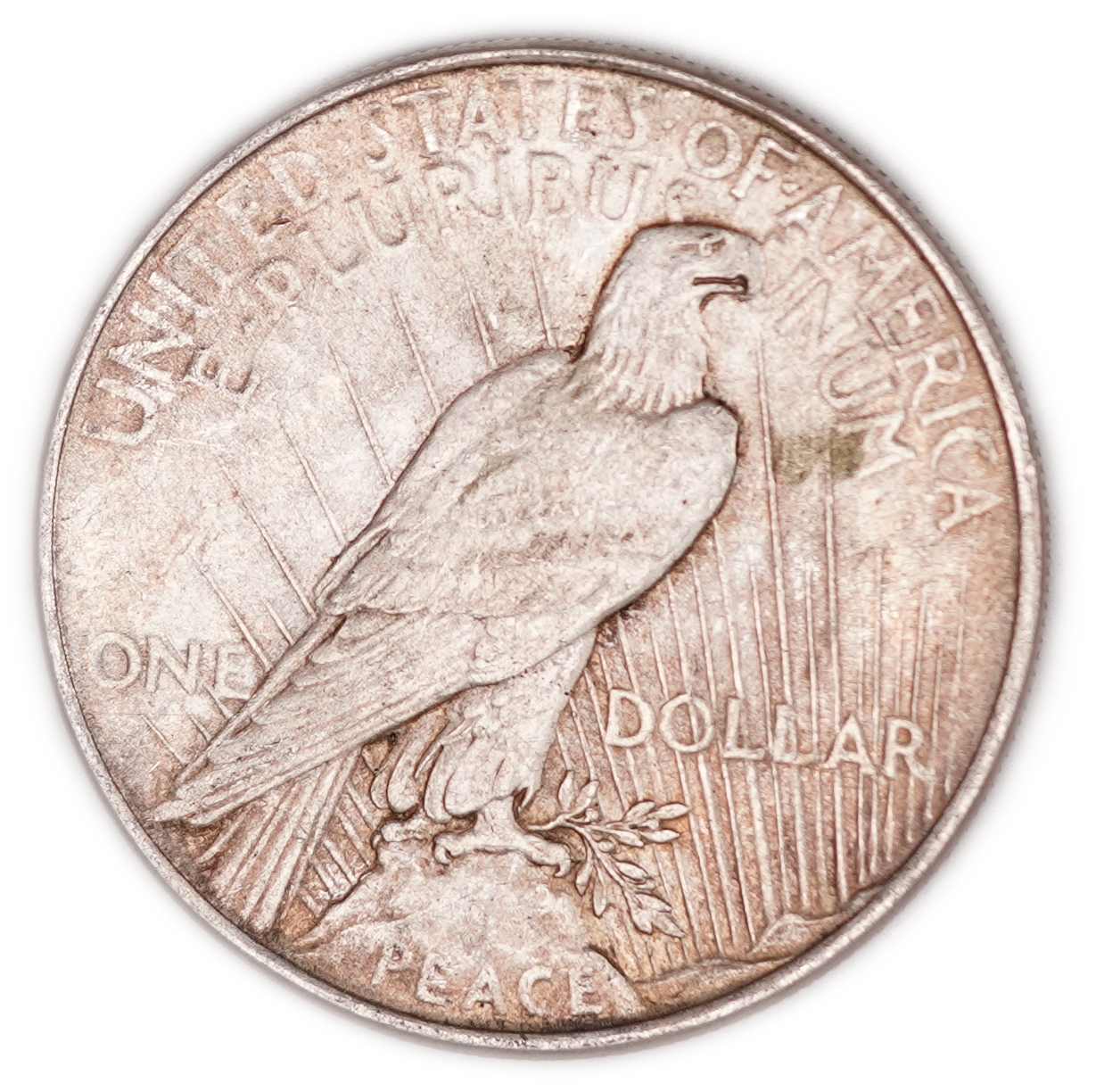 USA - 1922 Peace 1 Dollar - Philadelphia Mint - .900 Silver, Approx. 26.20 g (Approx. 23.58 g Net Silver, 0.7581 ... - 1 1