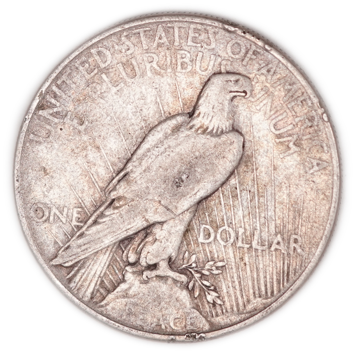 USA - 1 Dollar Peace 1922 - Philadelphia Mint - .900 Silver, Approx. 25.94 g (Approx. 23.34 g Net Silver, 0.7505 ... - 1 1