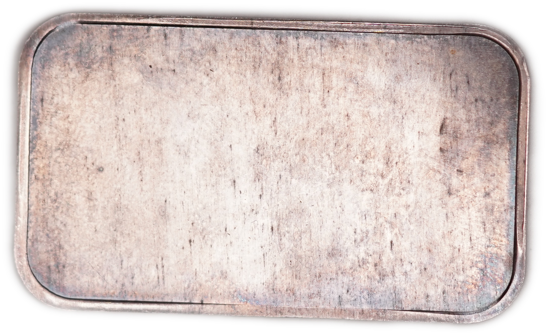 USA - "Old Ironsides" Silver Ingot - USS Constitution Warship, 1797 - Attractive Multicolored Toning - .999 Fine ... - 1 1