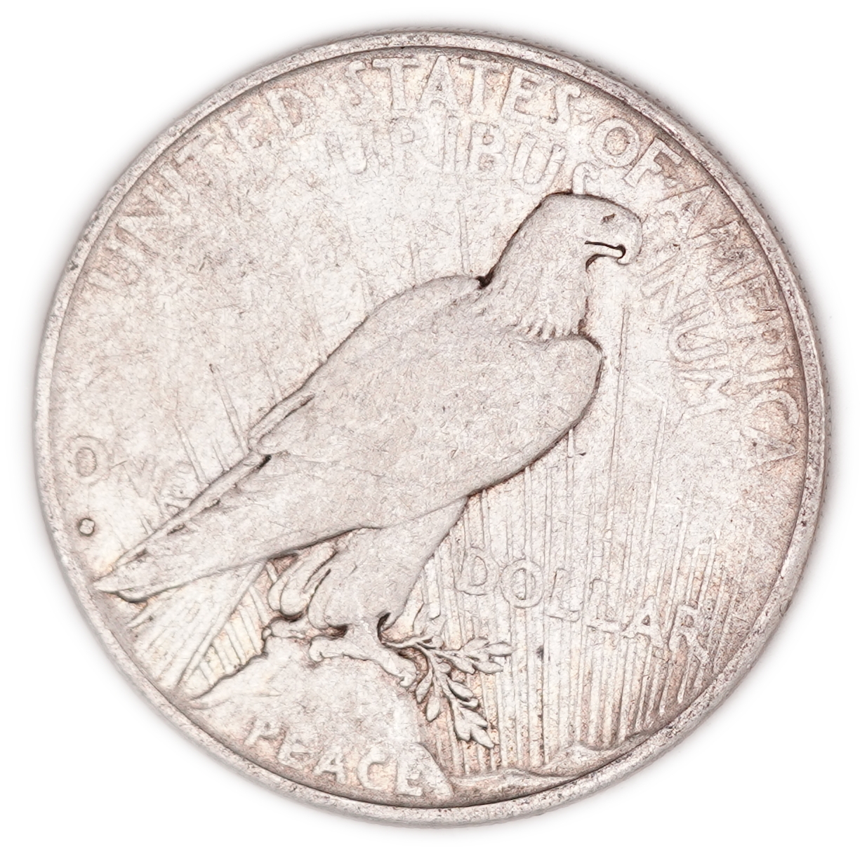 USA - 1 Dollar Peace 1934-S - San Francisco Mint - .900 Silver, 26.59 g (23.93 g Net Silver, 0.7694 Troy Oz.) - KM#150 - 1 1