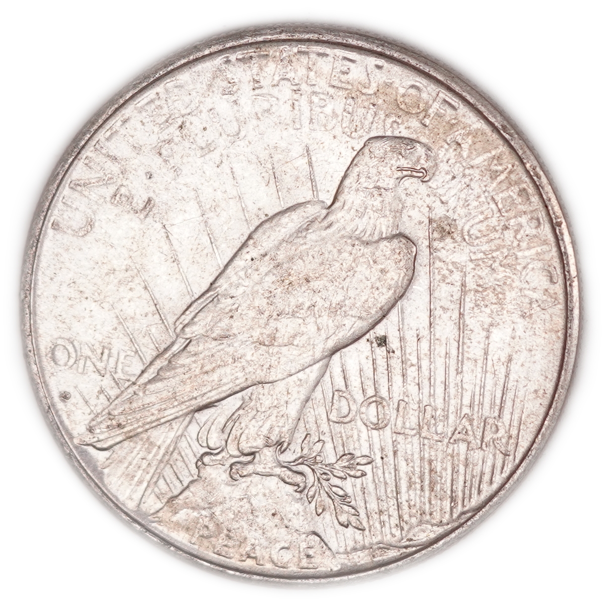 USA - 1 Dollar Peace 1934-D - Denver Mint - .900 Silver, 26.66 g (23.99 g Net Silver, 0.7713 Troy Oz.) - KM#150 - 1 1