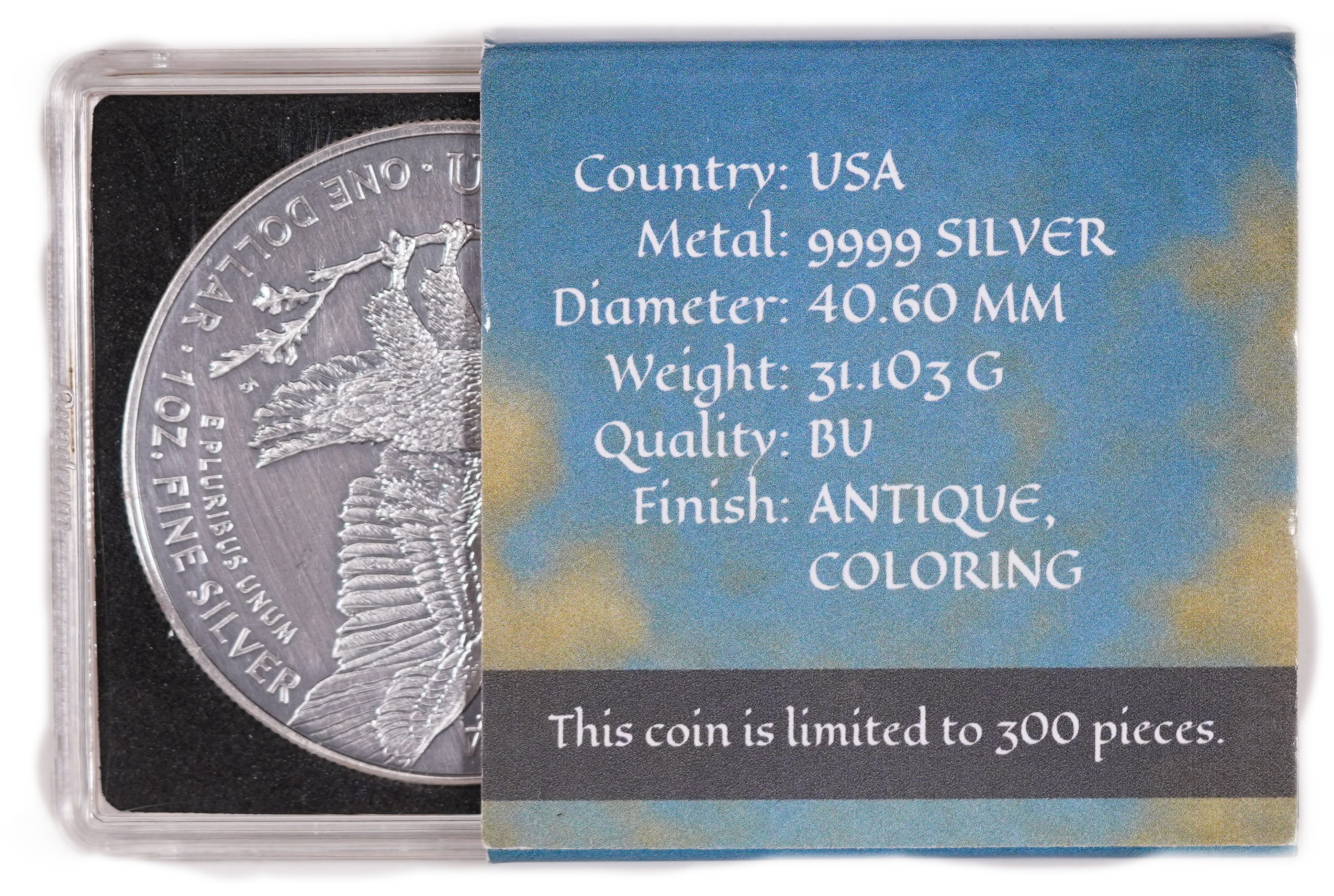USA - 1 Dollar 2025 American Silver Eagle - Knights of Honour "Oathkeeper" Edition - Knight with Sword and Shield - ... - 1 3