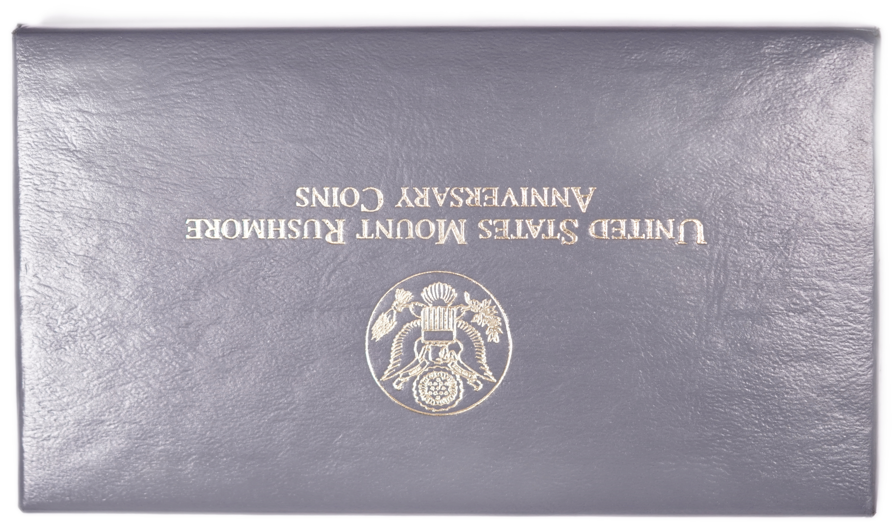 United States - Official 3-Coin Set, 1/2, 1 and 5 Dollars 1991 - 50th Anniversary of Mount Rushmore National ... - 1 3
