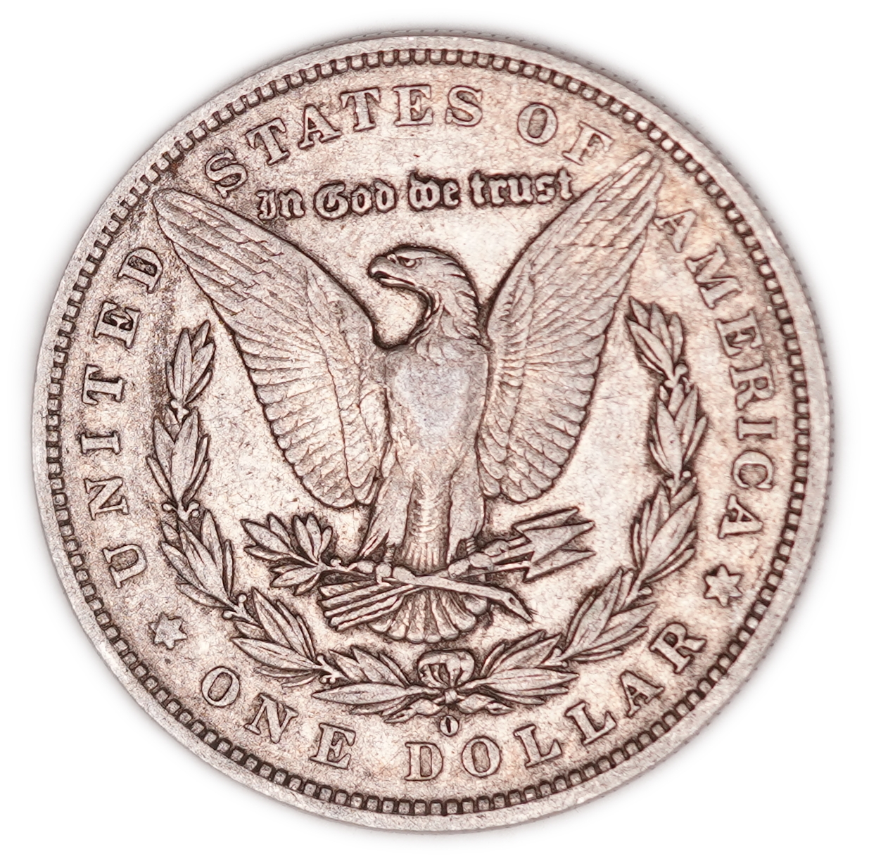 United States - 1879-O Morgan $1 - New Orleans Mint - .900 Silver, 26.54 g Gross Weight (23.89 g Net Silver, 0.7680 ... - 1 1
