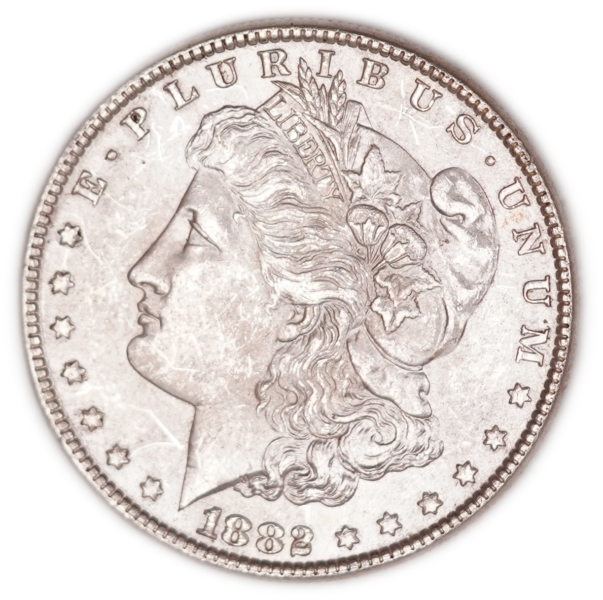 United States - 1879-O Morgan $1 - New Orleans Mint - .900 Silver, 24.8 g Gross Weight (22.32 g Net Silver, 0.7176 ...