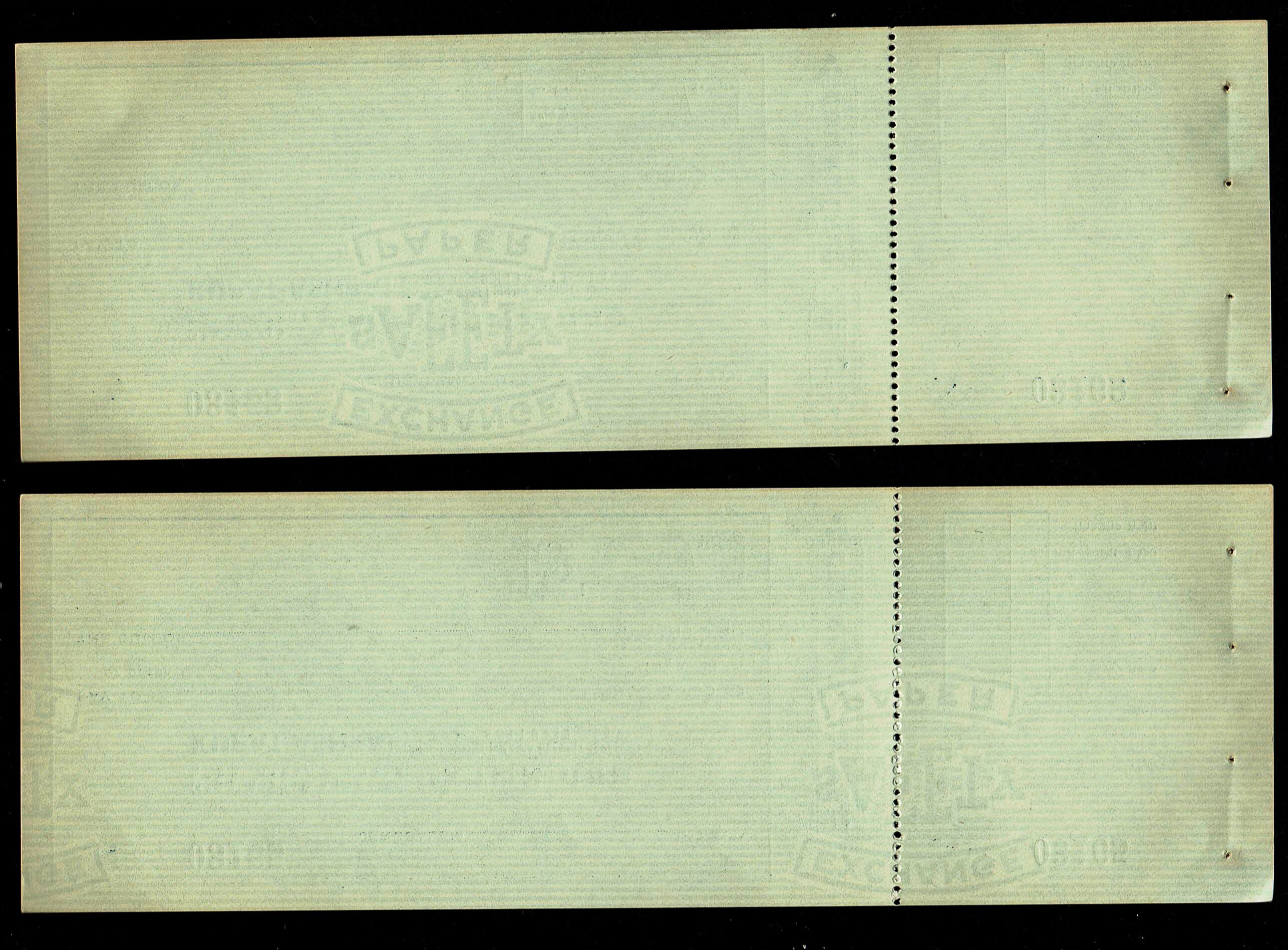 Palestine / Israel - Means of Payment - Kupat Ashrai - Group of 20 Unused Blank Cheques - 17 Yellow and 3 Grey - ... - 1 2